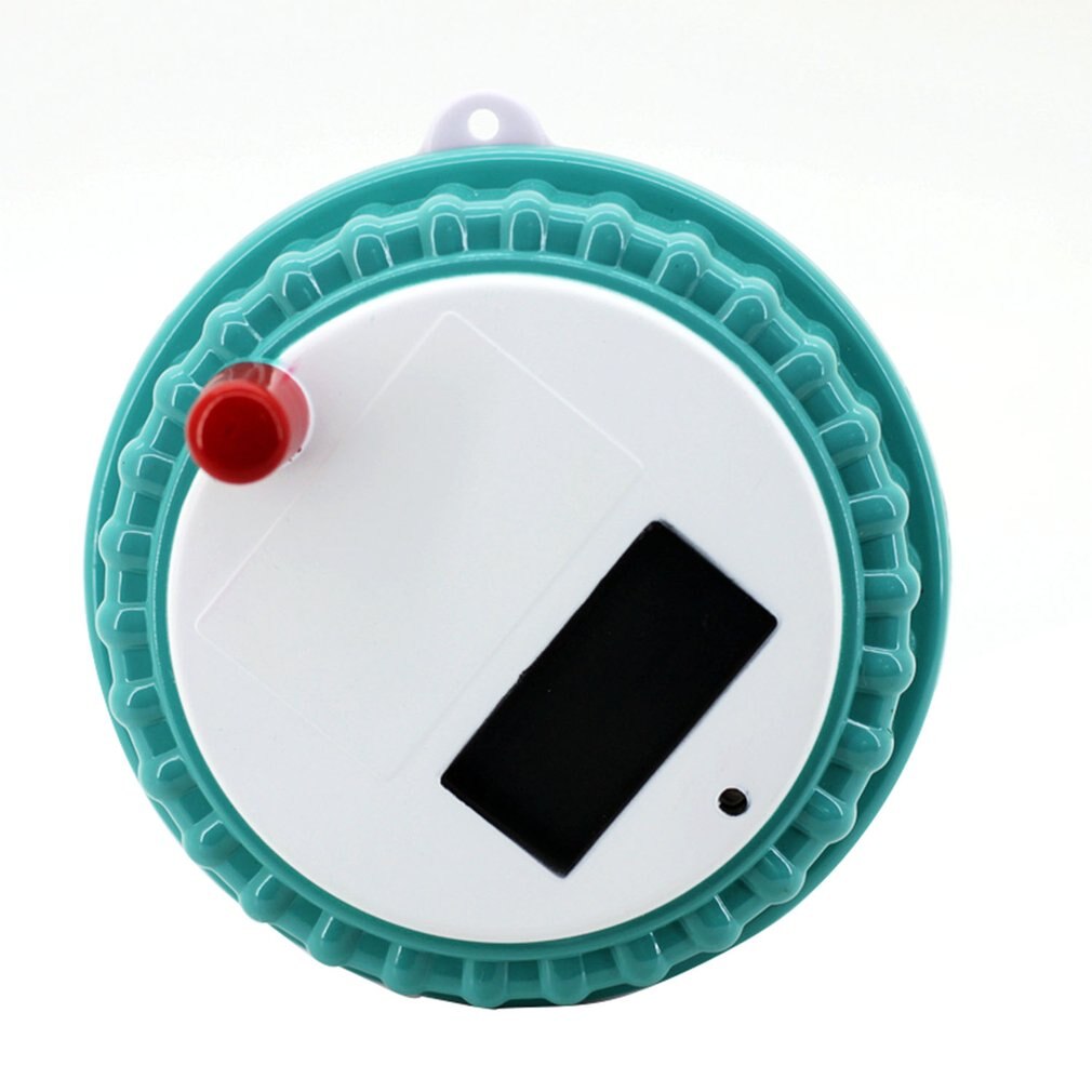 Wireless Pool Thermometer Tub Home Swim Spa Water Temperature Meter Calendar Alarm Clock -40~60C Waterproof Outside Sensor