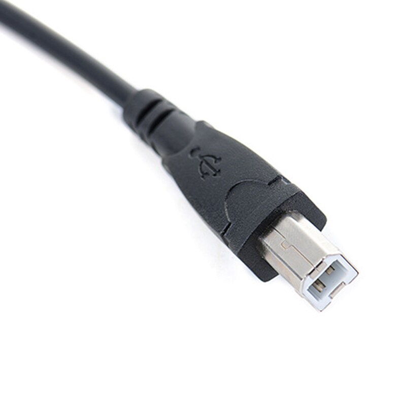 1m 3.2ft Micro USB Male To USB B Type Male Data OTG Cable For Mobile Tablet Printer