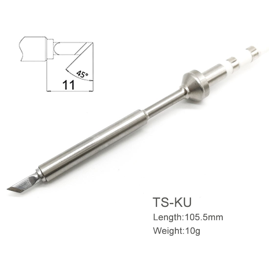 TS-K/TS-KU/TS-BC2/TS-C4/TS-D24/TS-B2 puntas de soldador eléctrico, reemplazo libre de plomo, puntas de modelo variadas, soldador TS100: TS-KU