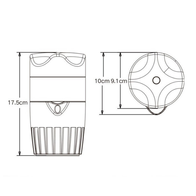 1 Pcs Fruit Squeezer Juicer Machine Potable Original Juice Citrus Juicer Manual Healthy Life Supplies Kitchen Accessories