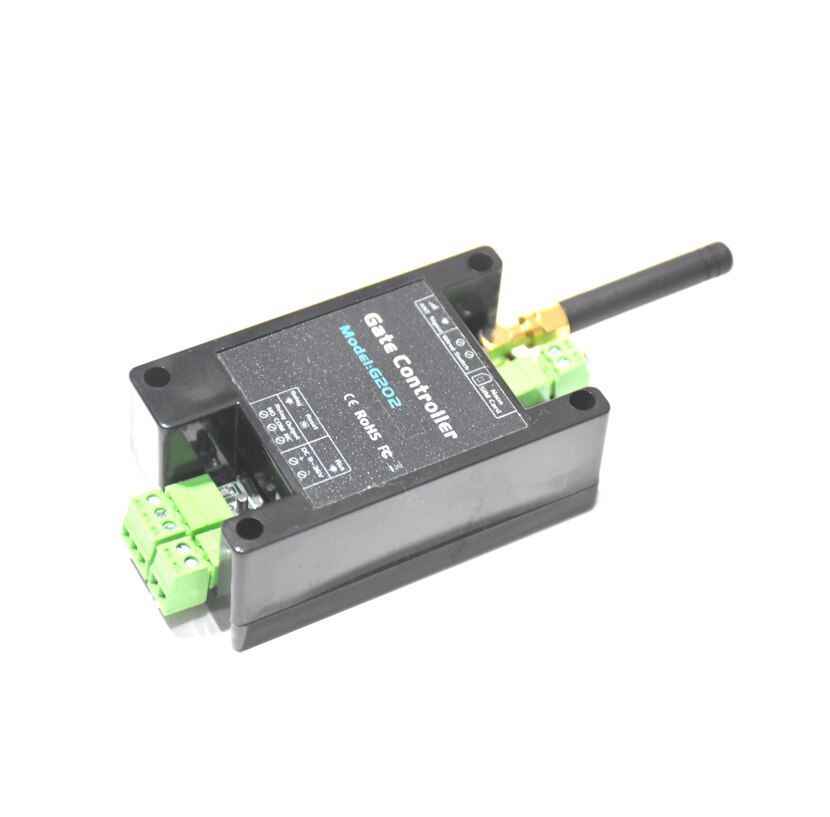 Abridor de puerta corredera para garaje, interruptor de relé con Control remoto de acceso inalámbrico, con llamada gratis, GSM, 200 usuarios: 3G no adapter