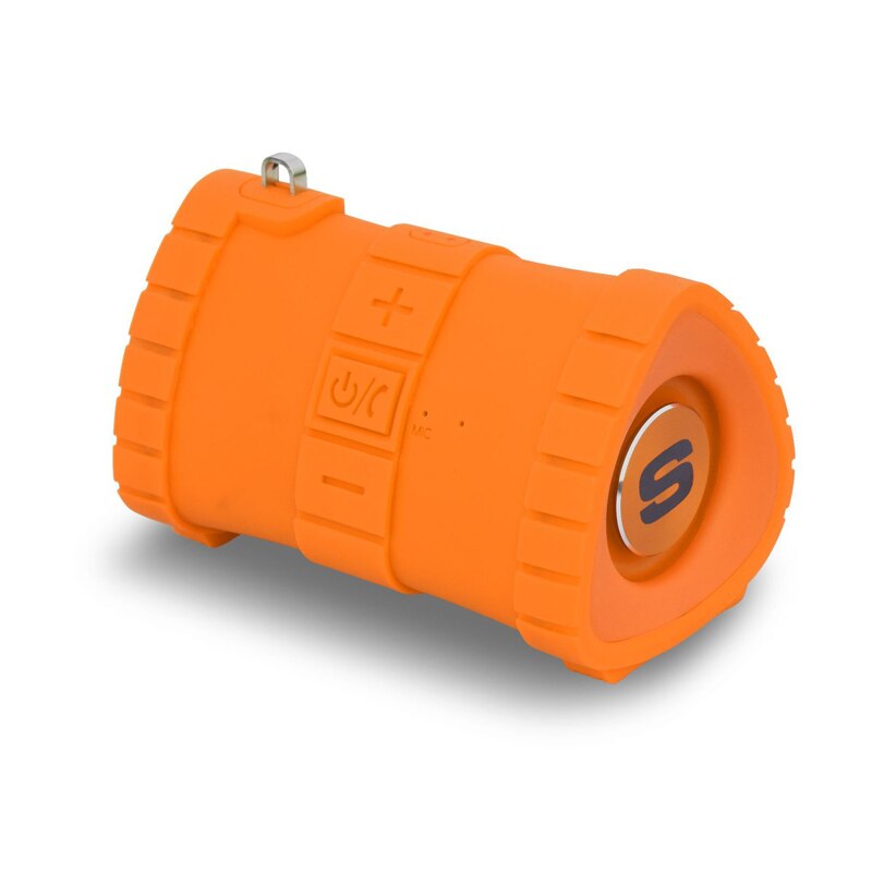 Draagbare Mini Speaker Bluetooth Outdoor Waterdichte Speakers 2000 Mah Luidspreker 6W Stereo Running Music Speaker Siliconen: orange