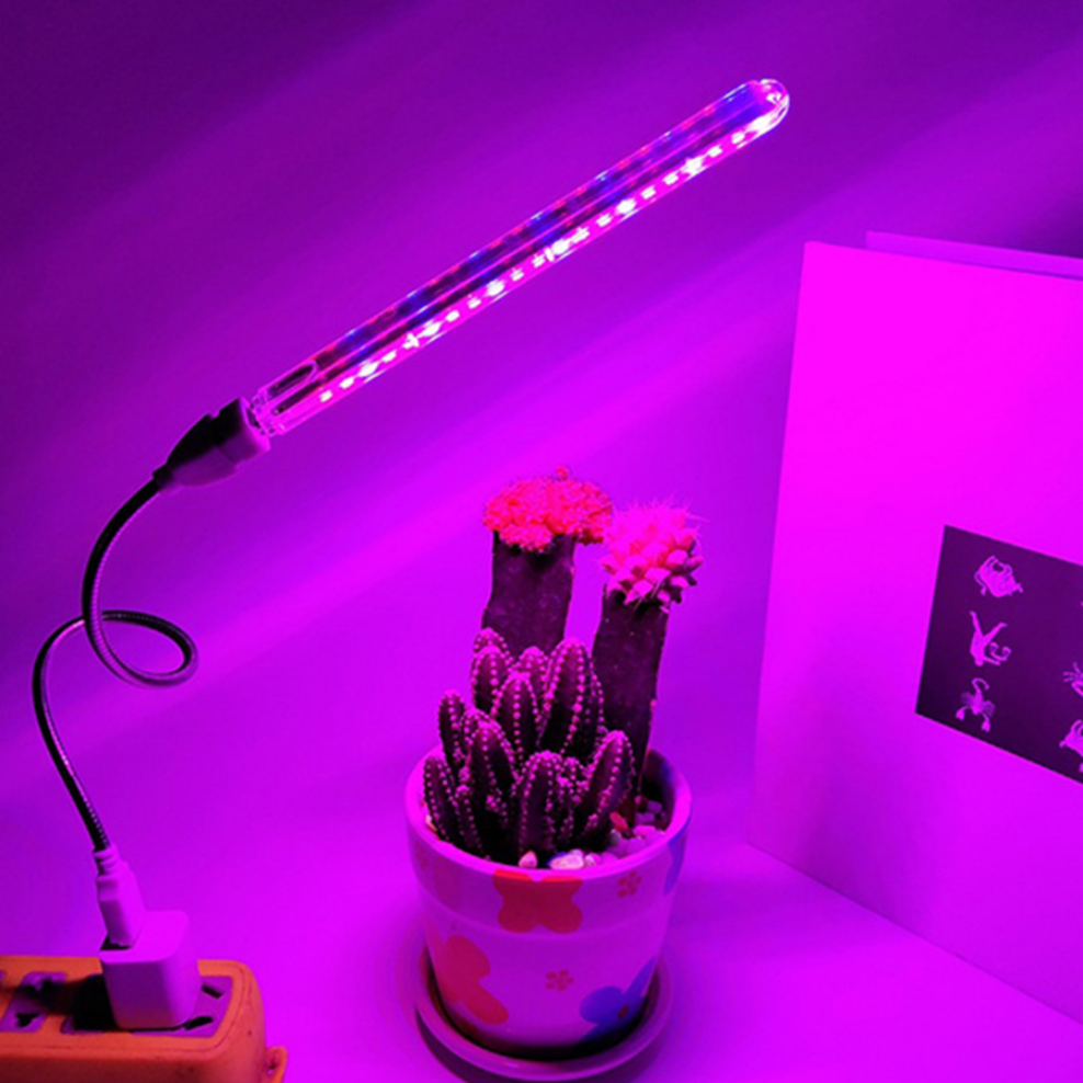 OuuZuu USB 5V LED-groeilicht Volledig spectrum Rood en blauw Phyto-groeilamp Indoor Phytolamp voor planten Bloemen Zaailing Kas