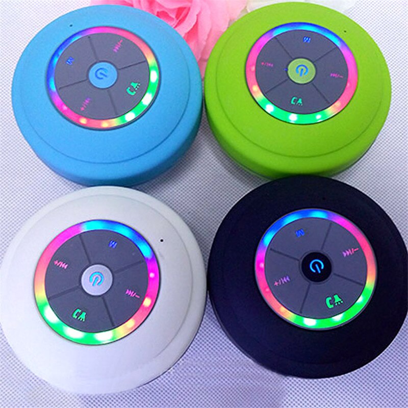 Altavoz inalámbrico portátil Mini Q9 impermeable Bluetooth sonido de música Carro de agua altavoces resistentes baño ducha Bar PK A9