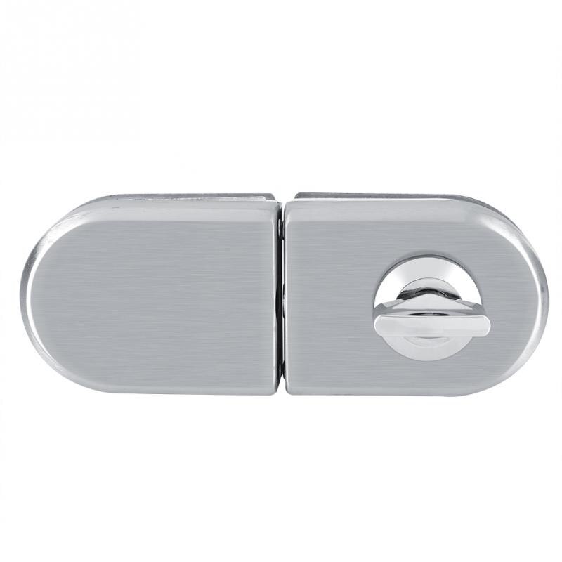 Glass Door Lock Stainless Steel Glass Door Latch 10~12mm Glass Door Lock Home Hotel Bathroom For Frameless Glass Door