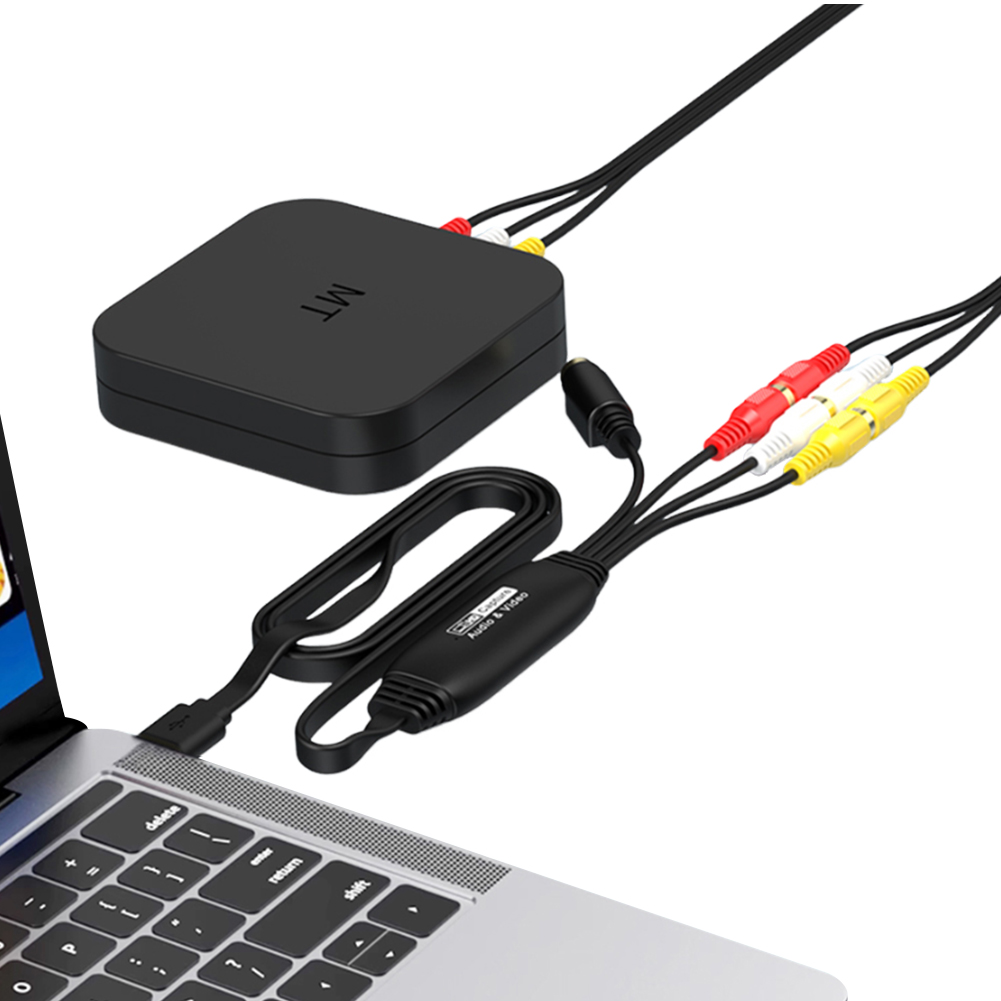 USB Video Capture Card VHS TV DVD VCR VHS To Digital Converter USB To AV Video Capture Adapter for Mac PC