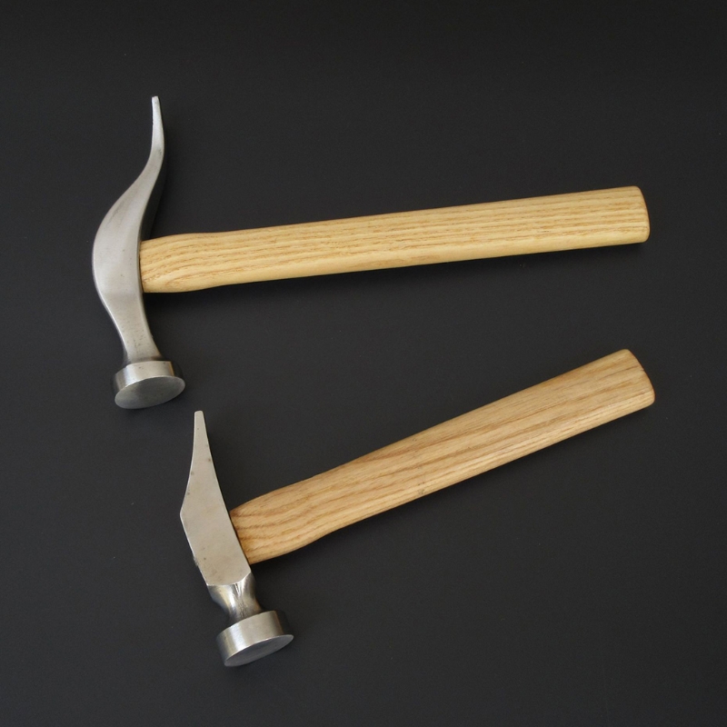 Leather Handmade Hammer with Wooden Handle for Tapping over Hand Stitches Lacing Welts Remmending Shoe Lightweight