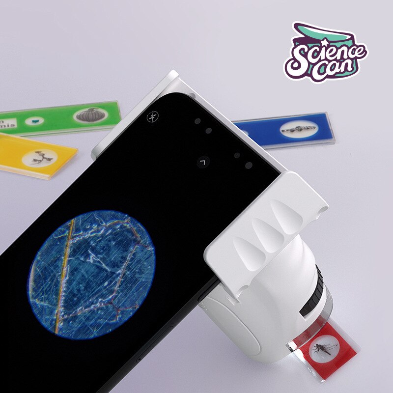 Iphone Camera Modules Draagbare Mobiele Telefoon Mini Microscoop Mini Kind Middelbare School Student Biologische Experiment Science