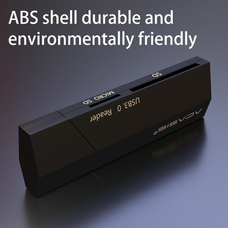 R91A Acasis Card Reader OTG Fast Cardreader Smart Memory For Windows 7 Linux Laptop Adapter