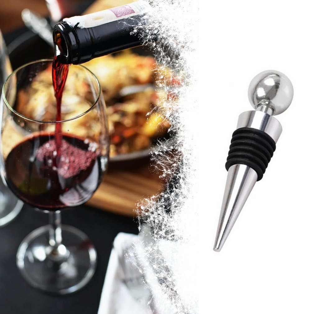 Zinc Alloy Round Head Six Wire Wine Stopper champagne stopper Fresh-keeping sealed wine bottle stopper
