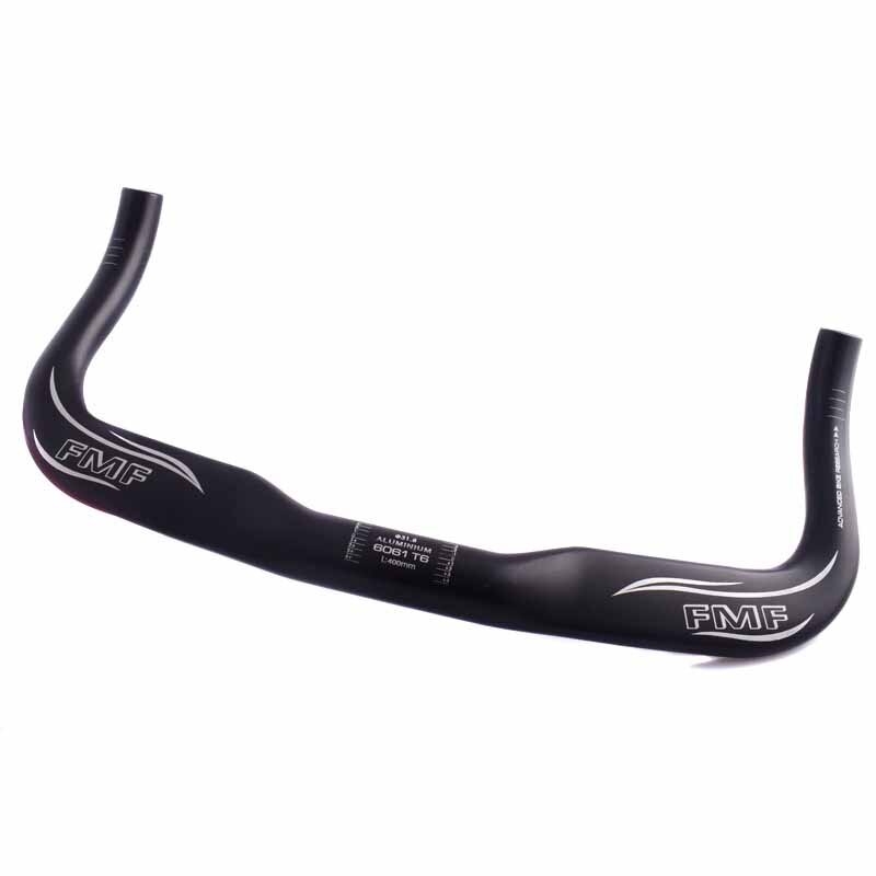 Fiets TT Stuur Aluminium Racefiets Rest Stuur Dode Vlieg Racing TT Vliegtuig Stuur Road Fiets TT Stuur: Black