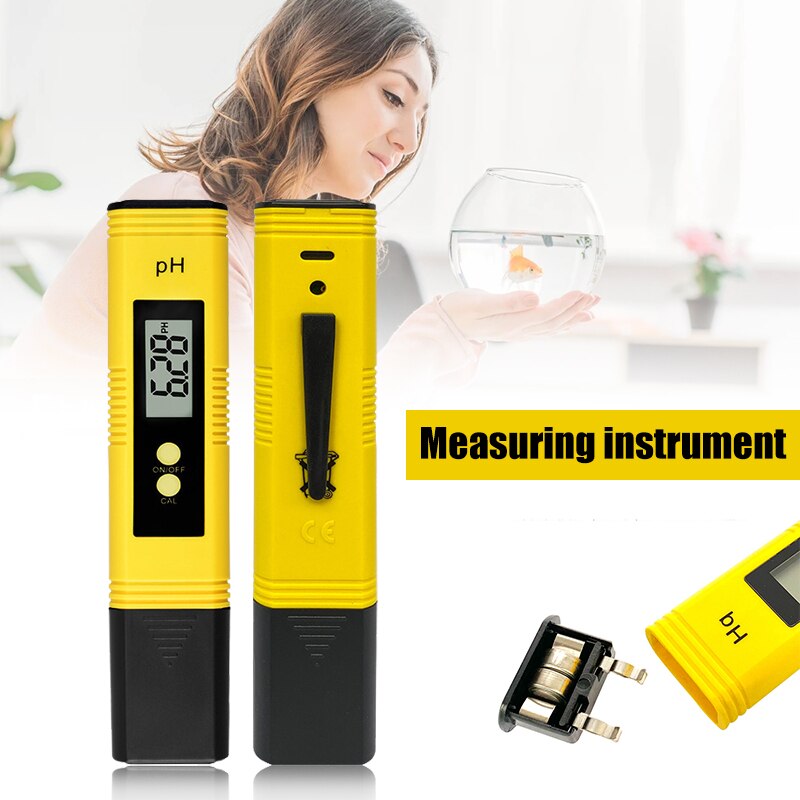 Tool kit Water Measuring Instrument Portable Fish Tank Water Analyzer High Precision Ph Test Pen XHC88