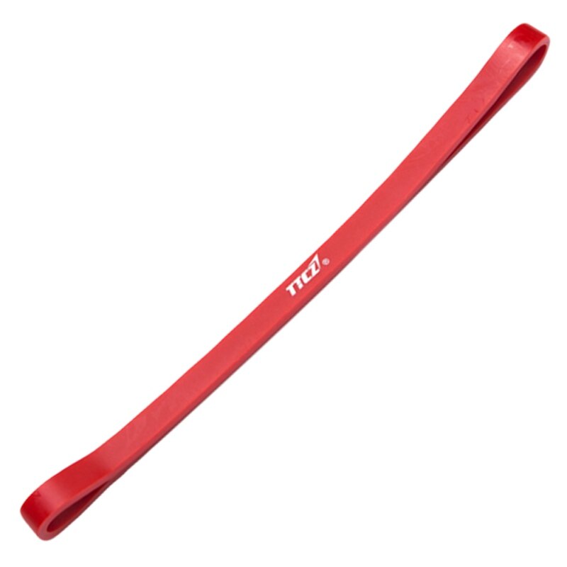 Resistance Bands Natural Latex Rubber Loop Gym Trainning Power Fitness Warm Up Elastic Expander Strengthen Bands: Red