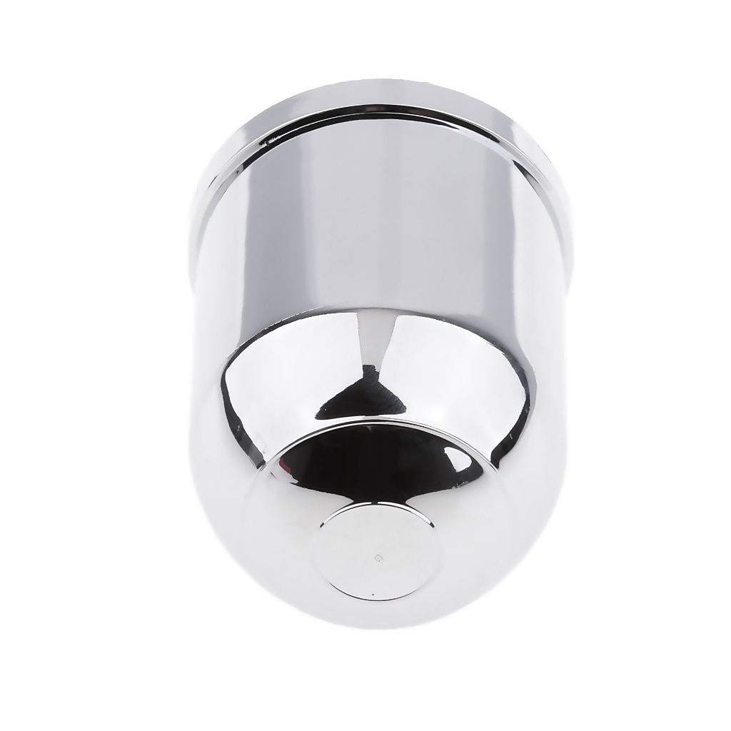Couvercle de boule de remorquage chromé | Barre de remorquage chromé bouchon de boule de remorquage de voiture, attelage de boule de remorquage bouchon en plastique 50MM
