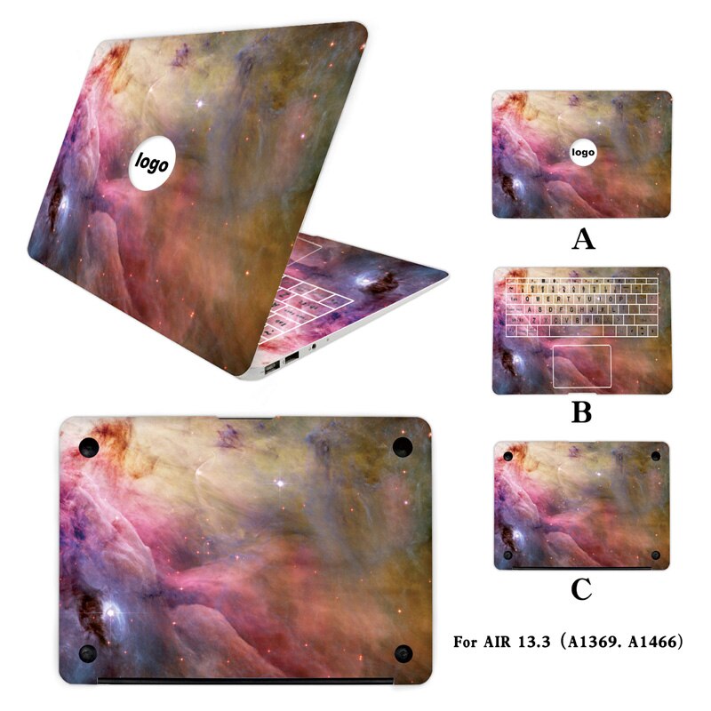 Autocollant complet pour ordinateur portable pour Apple Macbook Air 13.3 pouces MAC vinyle ordinateur portable peau ordinateur décalque