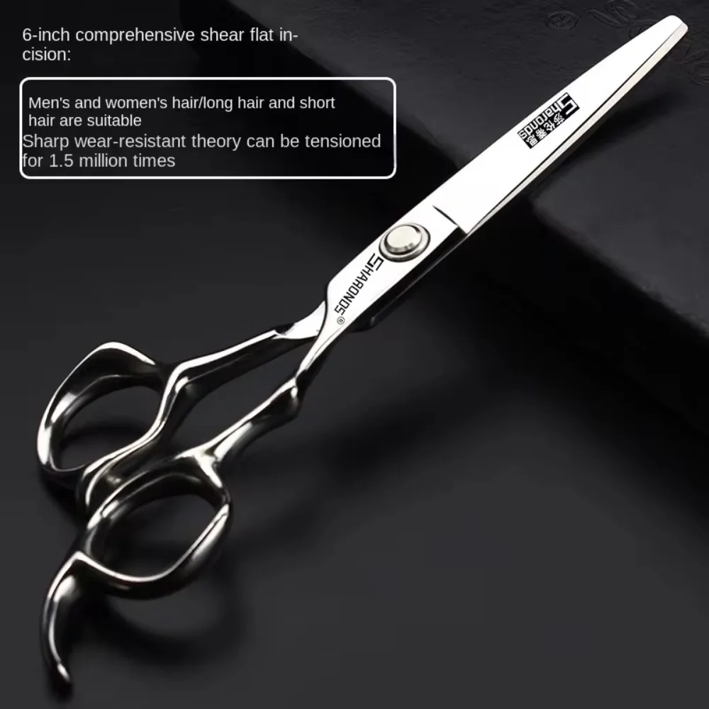 6 Inch Kapper Specifieke Schaar Professionele Kappers Schaar Kapper Tondeuse Set Platte Dunner Haar Snijgereedschappen: Beige