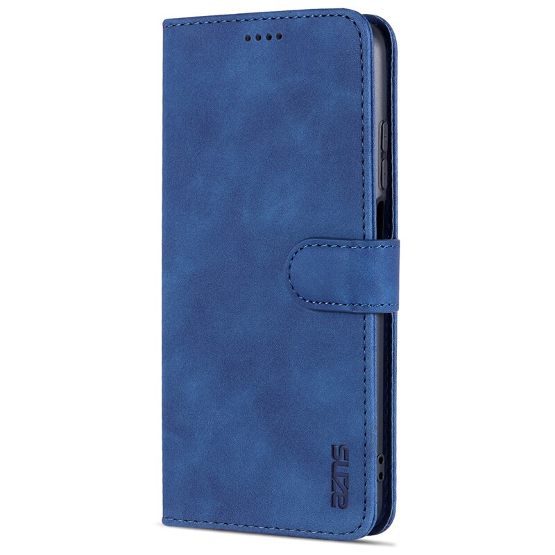 Per Samsung Galaxy S22 s 22Ultra S22ULTRA 5G SM-S908U1 s22 S 22 Plus + custodia Coque Book portafoglio porta carte di credito custodia per fondina: S22 Plus / Blu