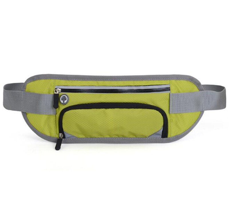 Running Bag Sport Water Fles Houder Running Belt Heuptas Waterdicht Heuptasje Mannen Vrouwen Sport Gym Fitness Run tas: groene kleur