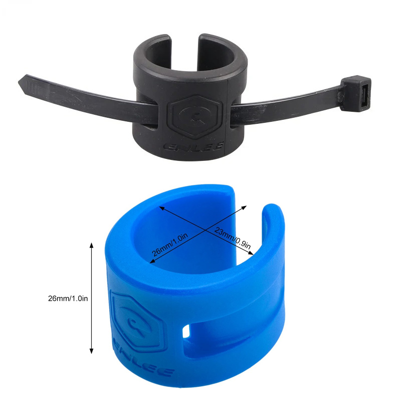 Protector de cuadro de bicicleta Protector de vaina anticolisión anillo de goma Protector de cadena protectores de cadena de bicicleta accesorios de bicicleta