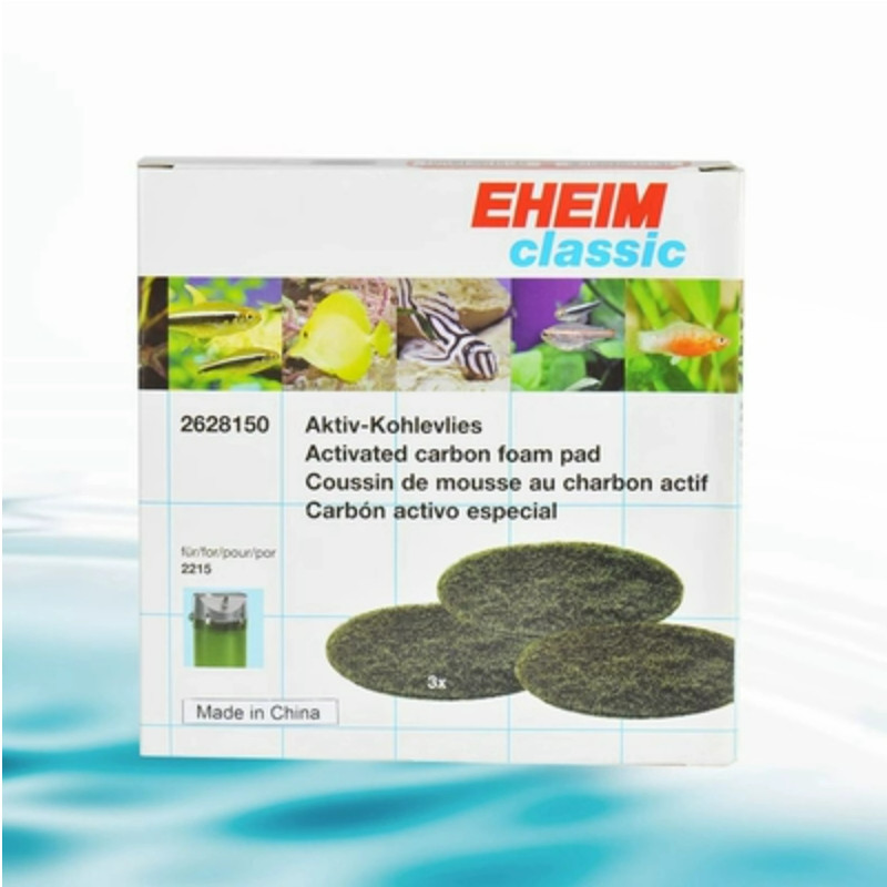 EHEIM Classic 2211/2213/2215/217 Fein- und Grobschaumstoff-Filterpad für mechanische und biologische Filtration: Lila