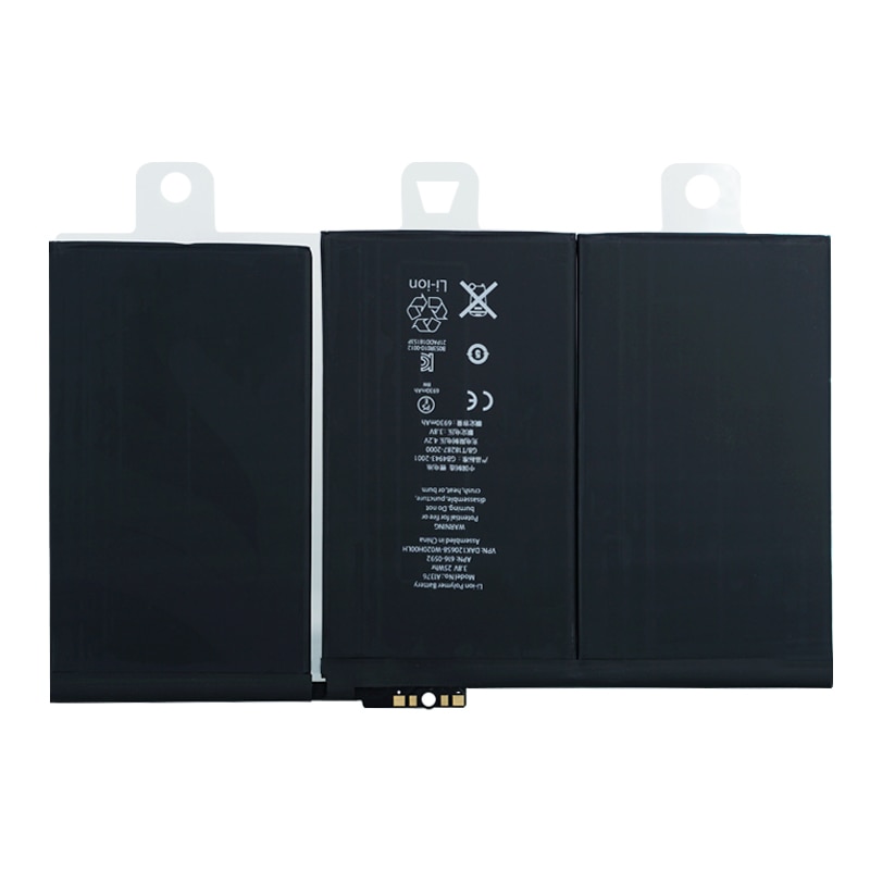 OHD Original High Capacity Tablet Replacement Battery A1376 For IPad 2 A1395 A1396 A1397 A1376 A1316 7430mAh + Tools