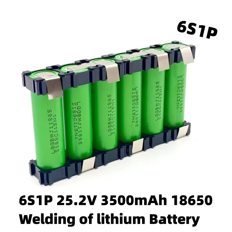 2S1P 3S2P 4S1P~5S2P 6S2P MJ1 18650 battery pack custom MJ1 18650 battery welding 3500mAh / 7000mah battery pack 7.4V to 25.2v: Pink