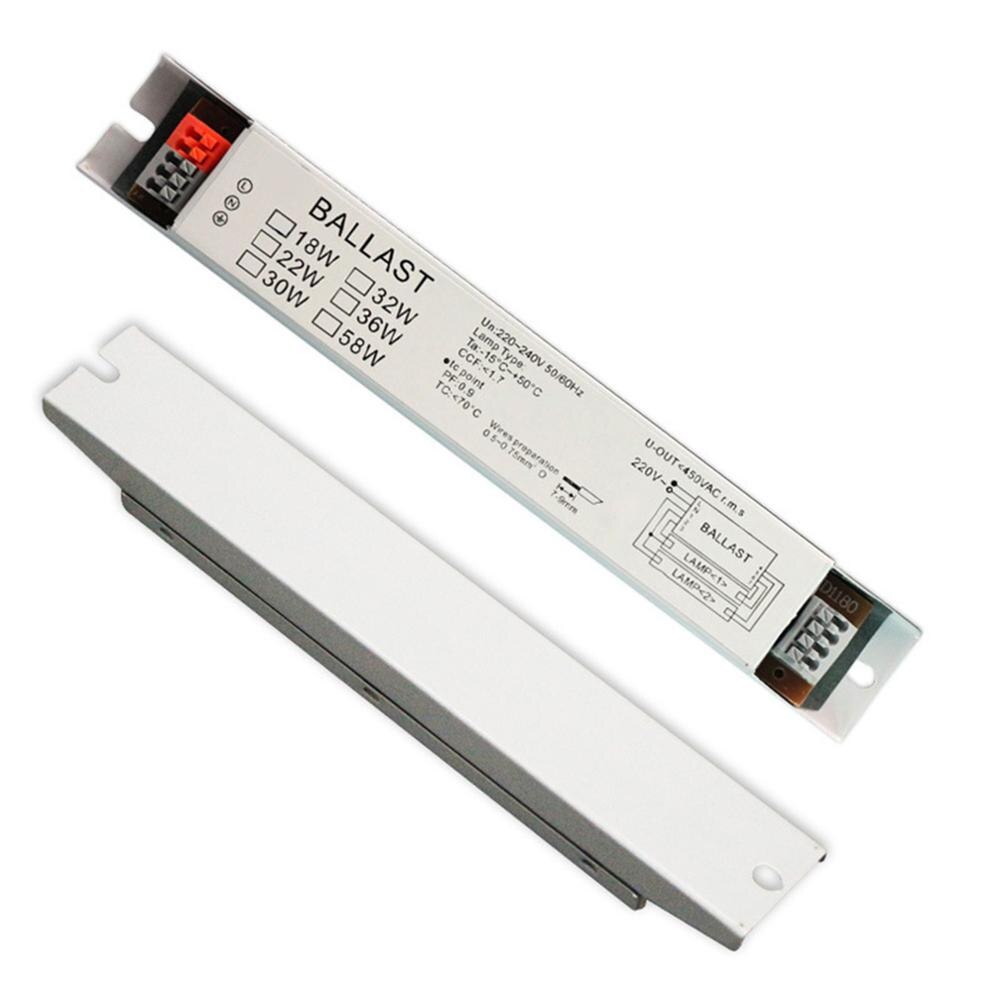Ballast électronique à lampe fluorescente, 2x36W, 220-240V AC, T8, 11UA