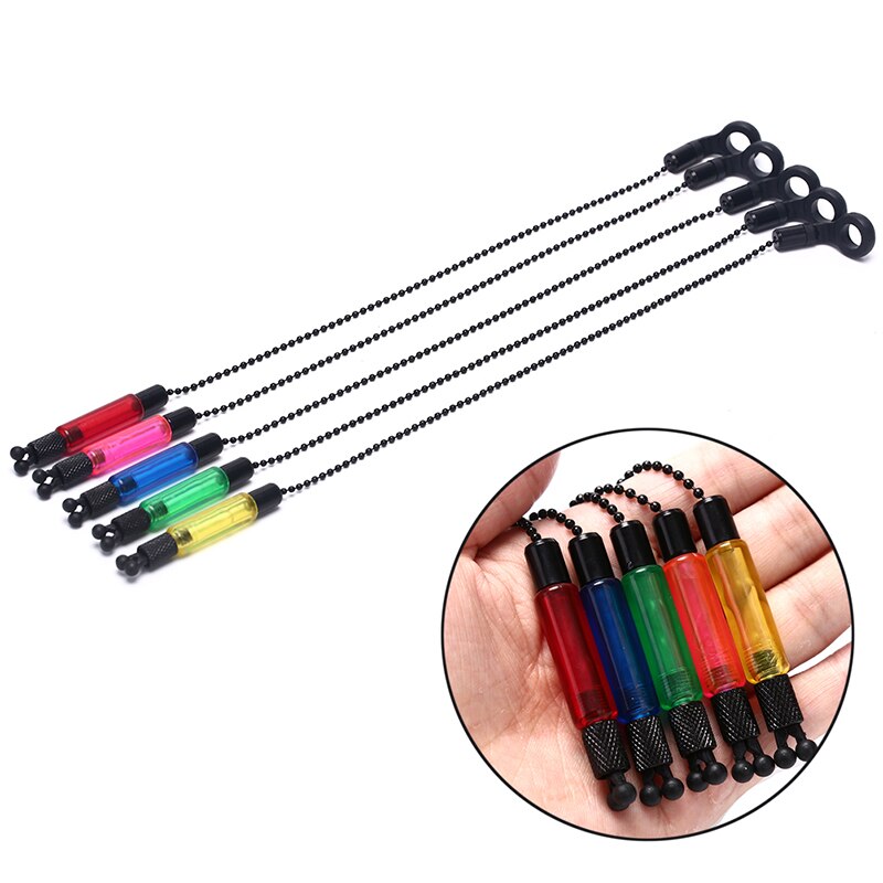 1Pc Rood/Roze/Geel/Blauw/Groen Karper Vissen Alarmen Swinger Vissen Hangers Klossen Swingers voor Vissen Beetverklikker Indicator