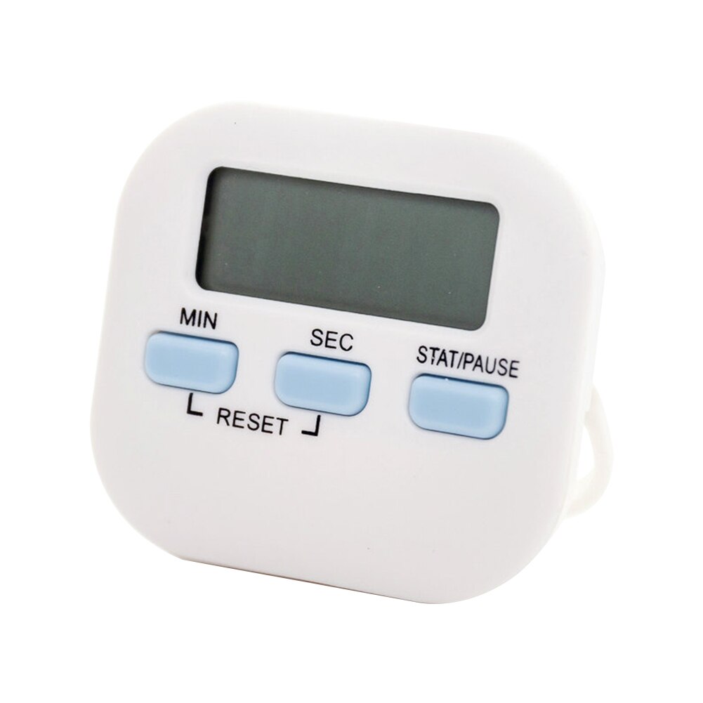 LED Digital Kitchen Timer For Cooking Shower Study Stopwatch Alarm Clock Magnetic Electronic Cooking Countdown Time Timer 1PC: 01