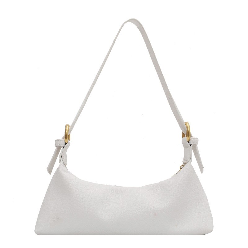 Tekstura torba damska lato 2021 nowa moda koreańnarty styl jedno ramię torba strąk pachami prosty jednolity kolor torba