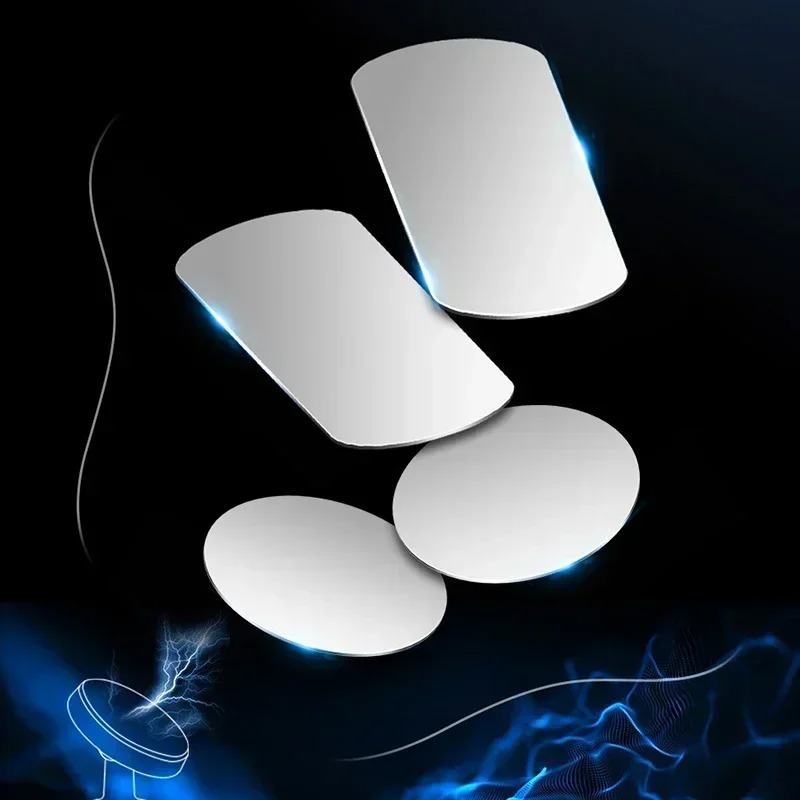 Thin Magnetic Metal Plate For Car Phone Holder Universal Iron Sheet Disk Sticker Tablet Desk Cell Phone Bracket Magnet Stickers