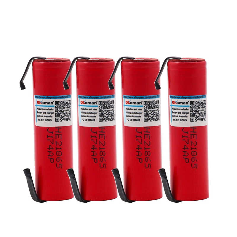 100% Origina HE2 7v 2500mah 18650 Lithium Rechargeable Battery For battery pack power tool Flashlight batteries