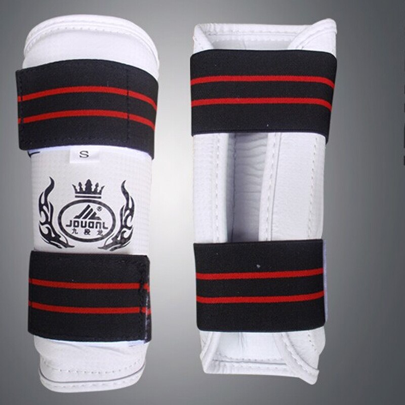 MMA espinillera Taekwondo protección protectores de brazo piernas Protector de brazo Caneleira Karate Muay Thai Sanda equipo de entrenamiento de boxeo