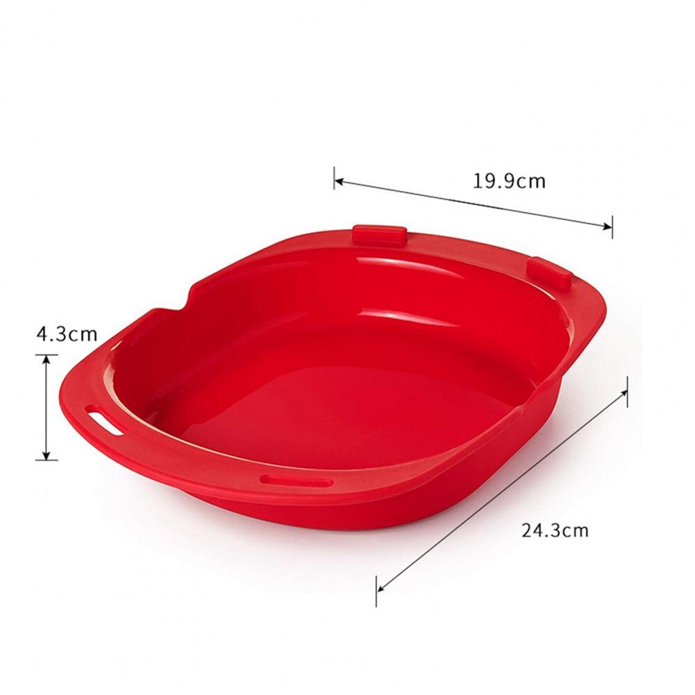 Omelette Maker Durable Silicone Omelet Tool Microwave Oven for Cooking Plates