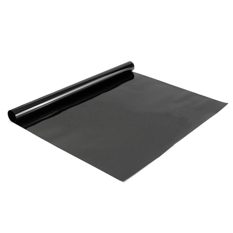 50*100cm mörk svart bilruta tonfilm glas bil solskyddsfilm