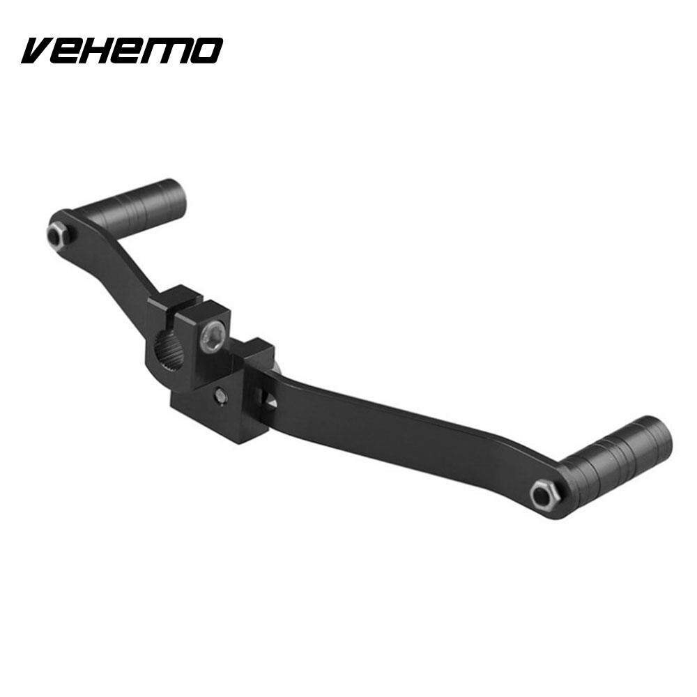 Doble cabeza motocicletas motocicleta palanca de aluminio Universal de cambio de velocidad de cambio de marchas modificado de palanca de cambio de marchas ATV