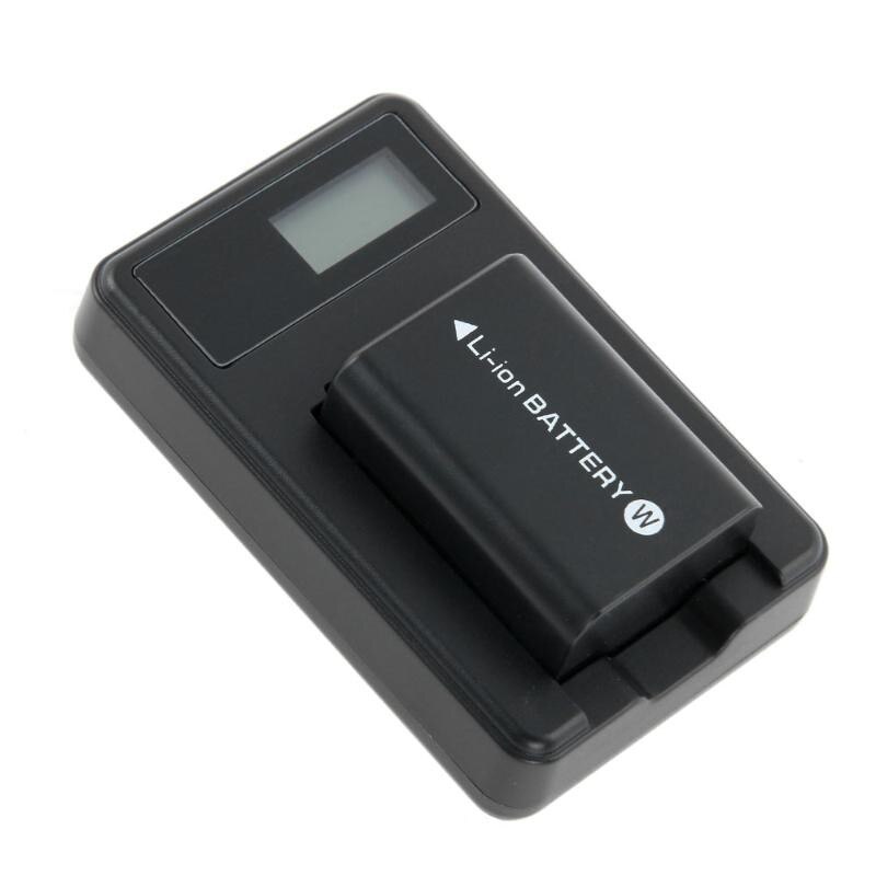 Grote speling Camera batterij 1500mAh NP-FW50 camera batterij oplader + Batterij npfw50 fw50 LCD USB Dual Charger voor Sony