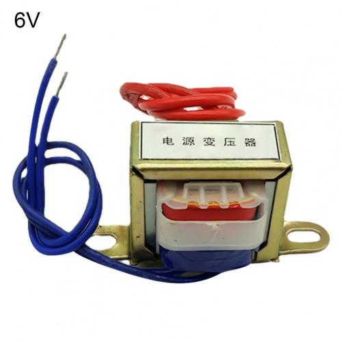 Compact Power Transformer Single-phase Isolation High Temperature Resistance Durable Efficient Compact Power Transformer: 6v