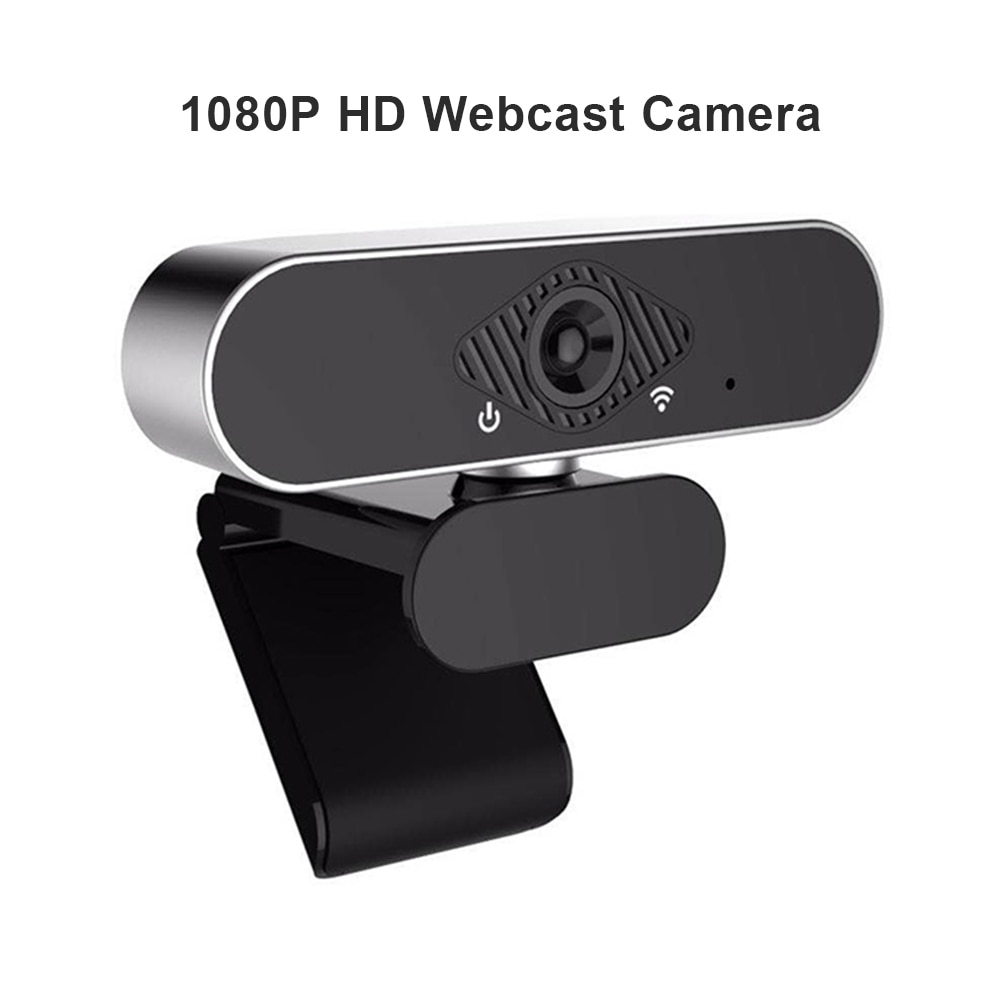 Computer Webcam with Built-in Microphone 2MP Full HD 1080P Widescreen Video Work Home Accessories USB Web Camera for PC