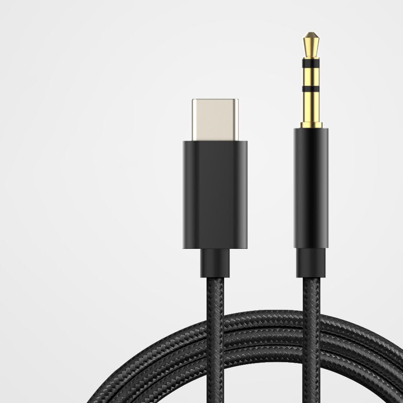 Cable de Audio Usb tipo C a Aux de 3,5mm, adaptador de conector de auriculares, altavoz, para coche, para Samsung S20 Plus, Note 20, S21, Ultra Tab S7: Verde