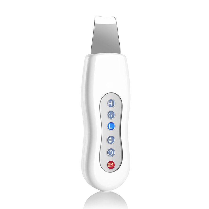 Peeling Shovel Exfoliator Microderm Clean Machine Ultrasonic Facial Skin Scrubber Acne Removal Vibration Face Massager Feecy