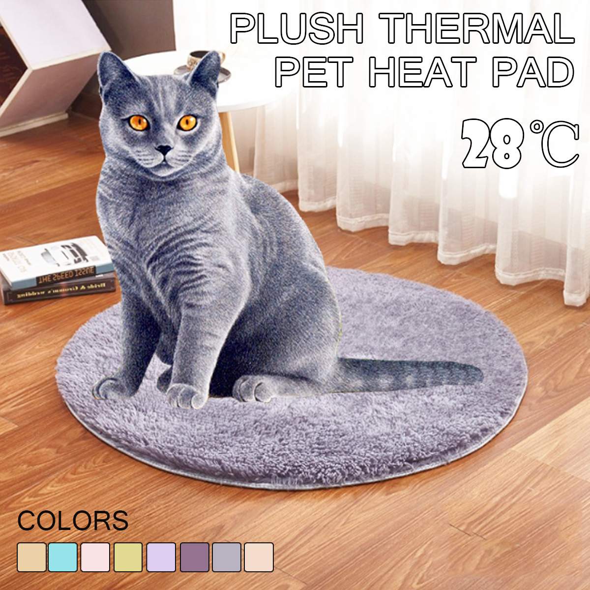 Dieren Bed Heater Mat Verwarming Pad Goede Kat Hond Bed Lichaam Winter Warmer Tapijt Huisdier Pluche Elektrische Deken Verwarmd Seat