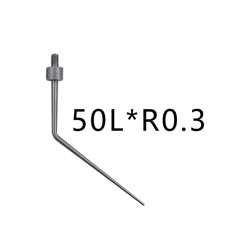 Dial Indicator Curved Tip Probe Dial Gauge Measurement Point For Thread M2.5 Indicator Measuring Tools 1PC: YELLOW