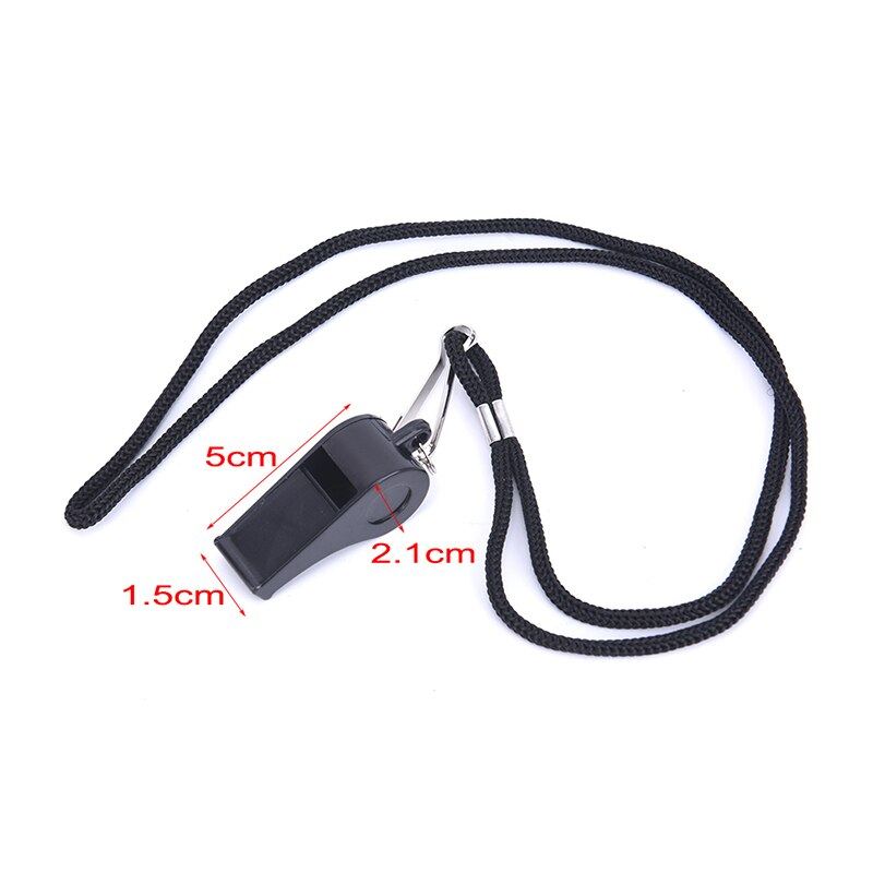 2Pcs Coach Whistle Sports Football Basketball Referee Training Whistle Outdoor Survival With Lanyard