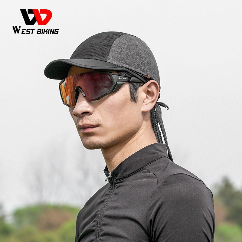West biking boné de bicicleta verão anti-uv cabeça de pirata cachecol das mulheres dos homens esportes correndo ciclismo respirável bandana bicicleta headwear boné