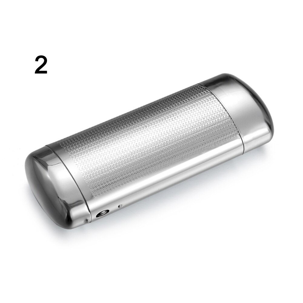XLKJ Harde Shell Brillenkoker Aluminium Brillenkoker voor Dames en Heren Zilver