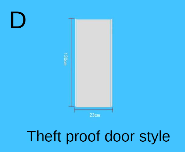 Clear Child Safety Door Hinge Protector Cover Finger Pinch Guard Baby Security for The Back of Door Domestic Kindergarten School: 23 x 130cm