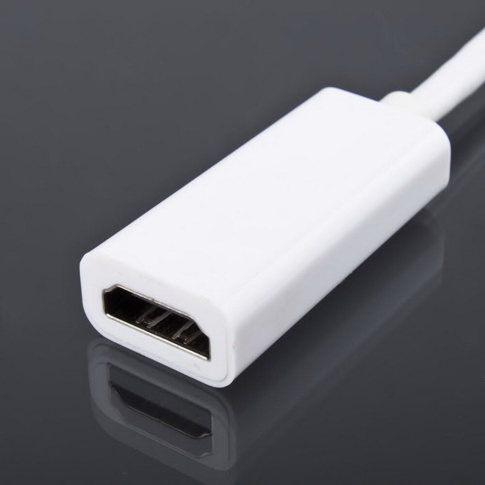 Mini Audio Cable Displayport DP To HDMI-compatible Adapter For MacBook Pro Air