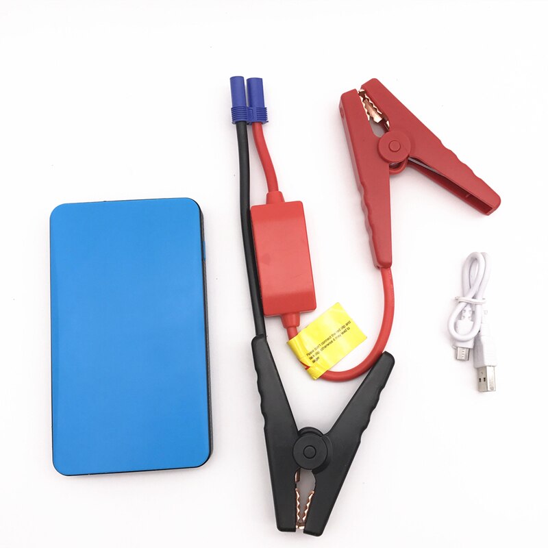 -funktions mini portabel 12v bil batteri hoppstartare auto motor batteriladdare power bank bil booster batteri 1 st