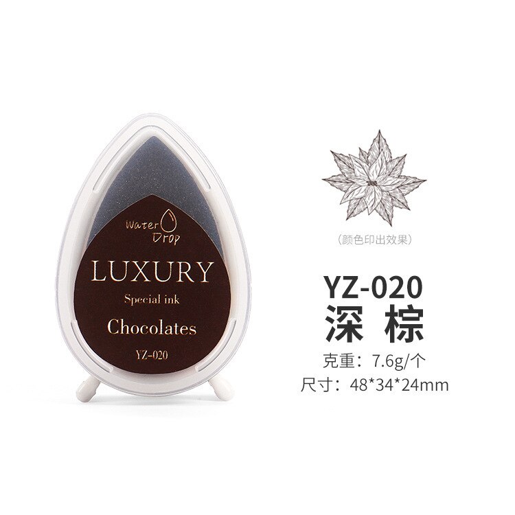 20 Rainbow Colors Diy Craft Scrapbooking Ink Pad Stamps: T